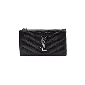 Saint Laurent Monogram Zip Card Holder (607915) L512052 158608122 [P]
