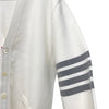 THOM BROWNE ミラノステッチ斜めバンドカーディガンH00373 158608256 [P]