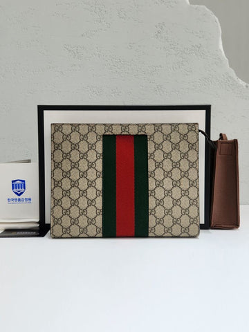 GUCCI Supreme Stripe Clutch Bag 475316 158608319 [P]