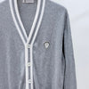 Brunello Cucinelli Cotton Logo Cardigan Grey XL 158608553 [P]