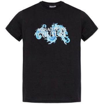 VERSACE バロックウェーブプリントTシャツ 158609909 [P]
