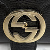Gucci Interlocking Top Handle Chain Shoulder Bag Black (510302) 158611949 [P]