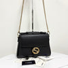 Gucci Interlocking Top Handle Chain Shoulder Bag Black (510302) 158611984 [P]
