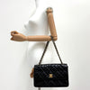 CHANEL Wild Stitch Chain Shoulder Bag Black 158612319 [P]