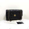 CHANEL Wild Stitch Chain Shoulder Bag Black 158612319 [P]