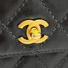 CHANEL Wild Stitch Chain Shoulder Bag Black 158612319 [P]