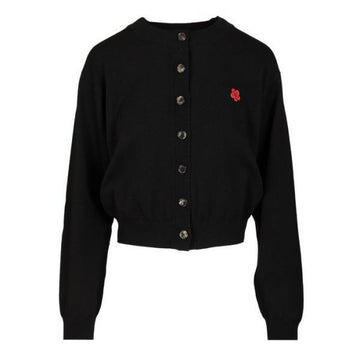 Kenzo Bok Flower Embroidery Wool Cardigan 150792912 [P]