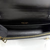 Prada Leather Chain Crossbody Bag Black (1BD350) 158612646 [P]