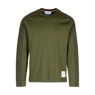 Thom Browne Milano Cotton 4-Bar Long Sleeve T-Shirt 157158208 [P]