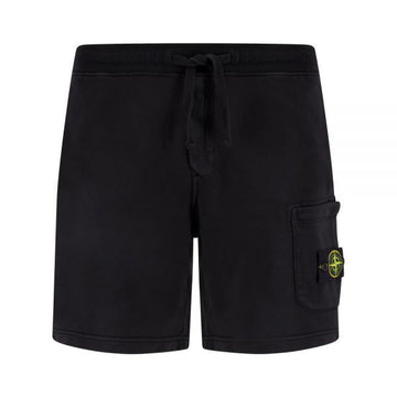 STONE ISLAND 26SS 6200011 Bio-Baumwoll-Fleece Cargo Pocket Detail Regular Fit Jogger Shorts (L1S15 S0051 V0029) 157175348 [P]