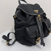 PRADA Dreieckslogo Nylon Rucksack Schwarz (1BZ006) 158628141 [P]