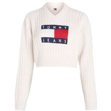 TOMMY HILFIGER Vネック センター フラッグ セーター 115806174 [P]