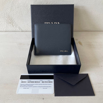 Prada Saffiano Metal Logo Wallet 158628492 [P]