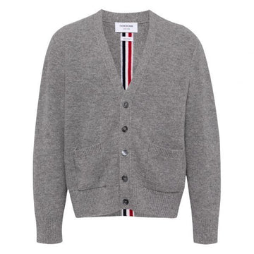 THOM BROWNE メリノウール ウォッシュド ピケ カーディガン 149484231 [P]