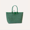 GOYARD Saint Louis PM Tote Bag Green 133341398 [P]