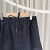 HERMES Baumwoll-Bande-Shorts Navy (40) 158631678 [P]