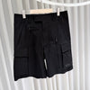 DIOR (Sグレード/46) / コットンブラックカーゴハーフパンツ 158631689 [P]