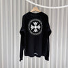 Chrome Hearts Plus Logo Long Sleeve T-Shirt Black 158631869 [P]