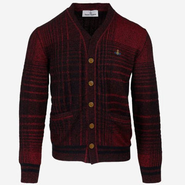 VIVIENNE WESTWOOD チェック カーディガン (3803002C K0028 O101) 115503457 [P]