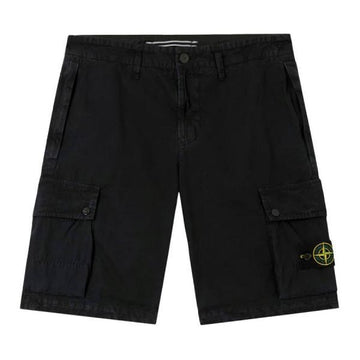 STONE ISLAND Cargo Shorts aus gebürstetem Bio-Baumwoll-Canvas mit alter Wirkung (K1S15 S00WA V0129) 157223380 [P]