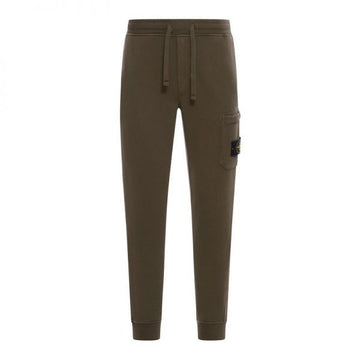 Stone Island Organic Cotton Fleece Jogger Pants 157207489 [P]