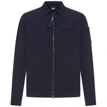 CP Company Organic Gabardine Zipped Overshirt 157217694 [P]