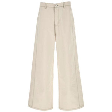 AMI Baumwolle Weit geschnittene Jeans 157206304 [P]