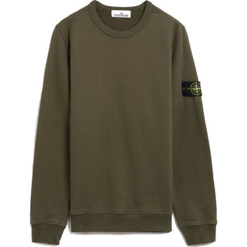 Stone Island Brushed Cotton Fleece Crewneck Sweatshirt V0059 811562420 147808400 [P]