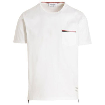 THOM BROWNE 26SS ポケット Tシャツ (MJS010A 01454 100) 157215993 [P]