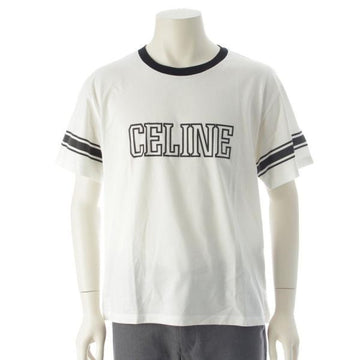 CELINE LOOSE TRIOMPHE T-SHIRT IN COTTON JERSEY 156605791 [P]