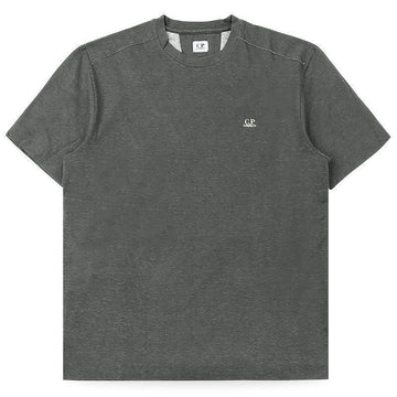 CP COMPANY Herren 20/1 Jersey Plattierungslogo T-Shirt (Gunmetal) 20CMTS192A 110643P 921 155261906 [P]