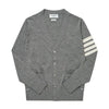 THOM BROWNE 4本ストライプVネックカーディガン 144595934 [P]