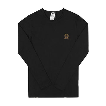 VERSACE Medusa Rundhals Langarmshirt Herren Unterwäsche 144734195 [P]