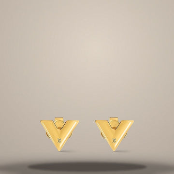 LOUIS VUITTON Essentielle V Stud Ohrringe 158634951 [P]