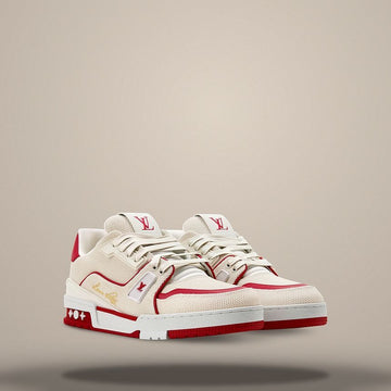 LOUIS VUITTON Trainer Sneaker rot 5TTX10 158635116 [P]