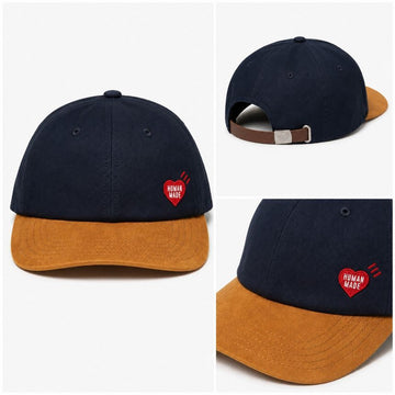 HUMAN MADE 6-Panel Twill Cap Navy HM26GD009 158635372 [P]