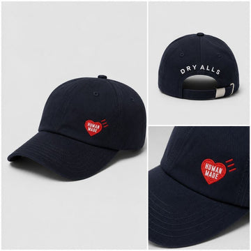 Human Made 6 Panel Twill Cap Black, Navy HM27GD104 158635375 [P]