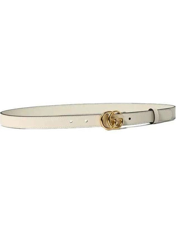 Gucci GG Marmont Buckle Leather Belt 133011125 [P]
