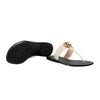 GUCCI Doppelte G Leder Flachsandalen Weiß 497444 A3N00 9022 154430096 [P]