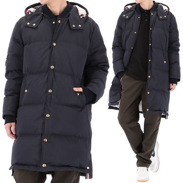THOM BROWNE 26FW ダウンフィールドフードロングジャケット MOD094Y F1090 415 158641234 [P]