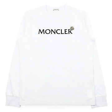 MONCLER フロックロゴパッチ長袖Tシャツ 152228569 [P]