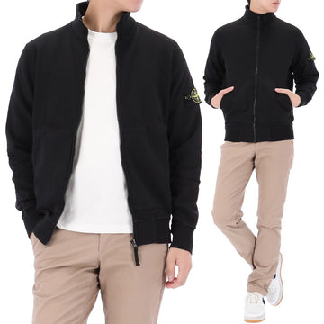 Stone Island High Neck Cotton Jacket with Badge Patch 26FW L2S156100063 S0051 V0029 158641317 [P]