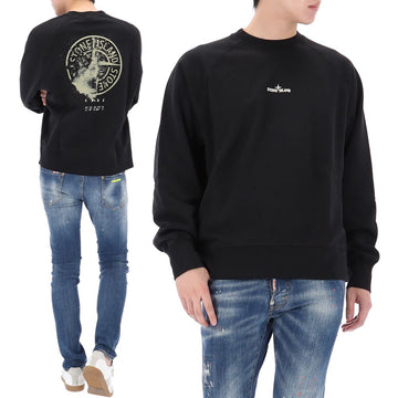 STONE ISLAND 26FW コンパスロゴスウェットシャツ 158641553 [P]