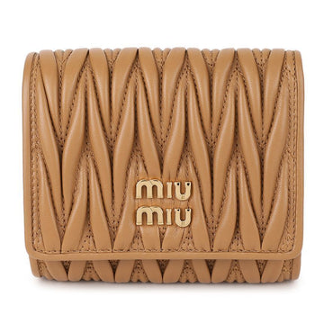 Miu Miu Small Matelassé Nappa Leather Wallet 152530132 [P]