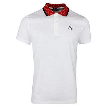 J Lindeberg 23SS GLEN POLO Regular Fit T-Shirt White GMJT07614 0000 49532002 [P]