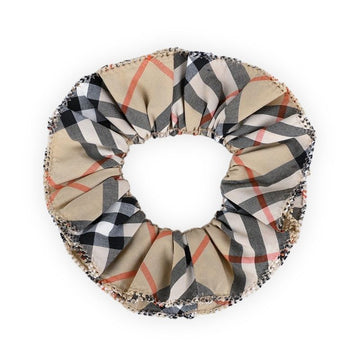 BURBERRY Kinder Vintaged Waffle-Haar Scrunchie (Beige) 8126025 B9368 158641480 [P]