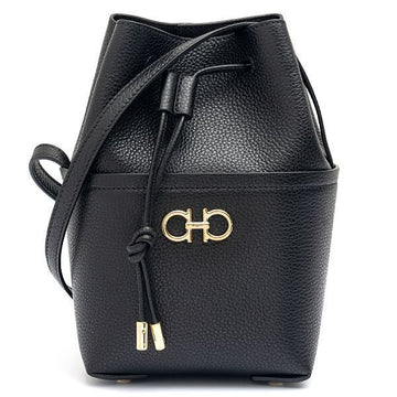 SALVATORE FERRAGAMO Gancini Mini Bag 21-2970 Schwarz 759566 47385613 [P]