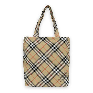 Burberry Men's Classic Check Tote Bag (Sand) 8097716 122647644 [P]
