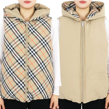 BURBERRY Reversibles Vintage-Check-Padding-Westen für Kinder (Beige) 8092537 12,14Y 115619788 [P]