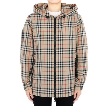 Burberry Vintage Check Classic Hoodie Jacket (Beige) 8059490 93401670 [P]